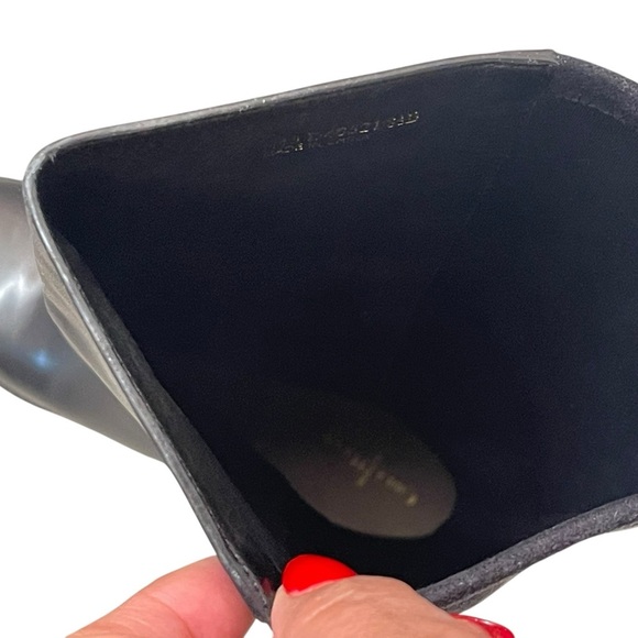 New! Cole Haan Adler Tall Stretch Back Riding black boots size 8.5B - Picture 9 of 16